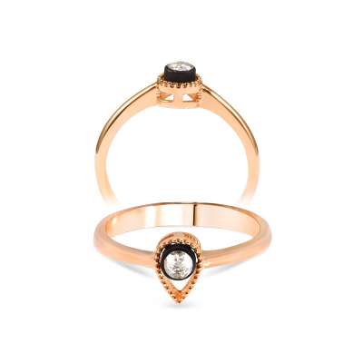 0,05ct Elmas Yüzük - 3