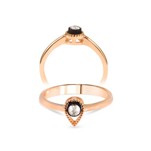 0,05ct Elmas Yüzük - 3