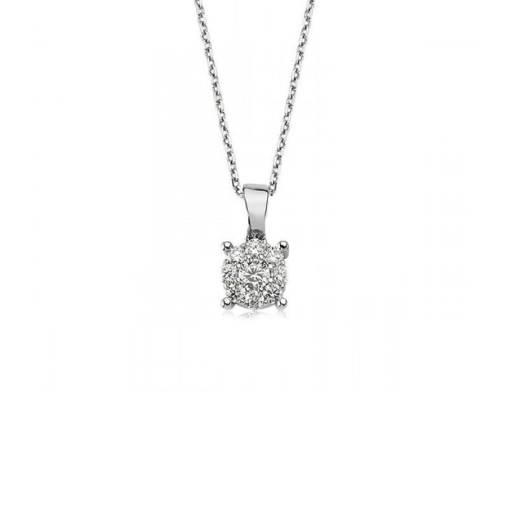 0.08ct Coronet Pırlanta Tektaş Kolye - 1
