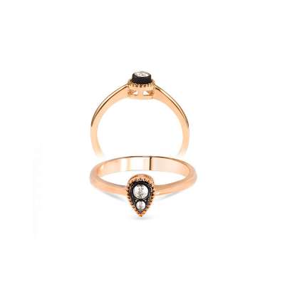 0.10ct Damla Model Elmas Yüzük