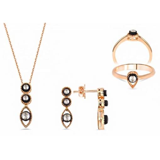 0,11ct Elmas Kolye - 2