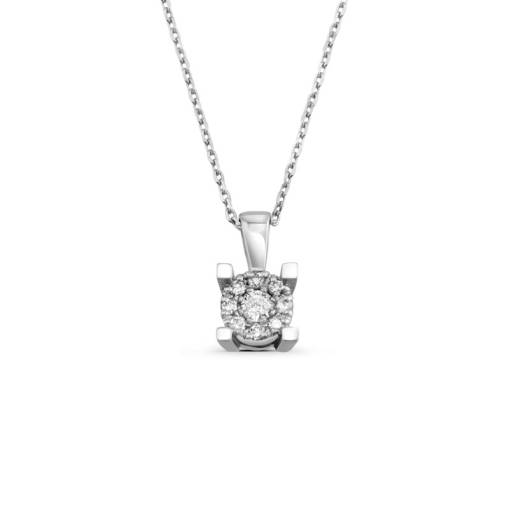 0.16ct Coronet Pırlanta Tektaş Kolye - 1
