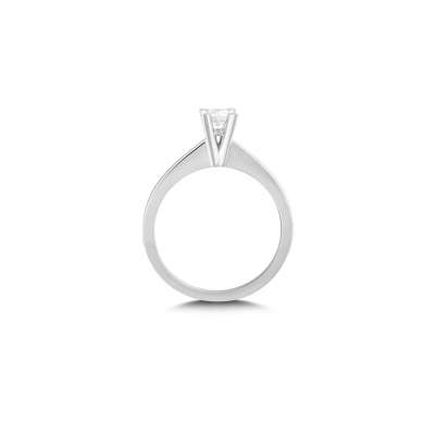 0.16ct Pırlanta Tektaş Yüzük-18k - 2