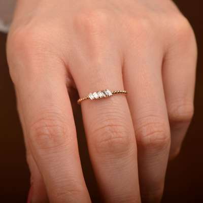 0.16ct Pırlanta Yüzük - 1