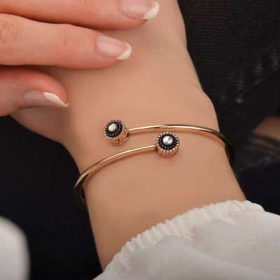 0.20ct Elmas Kelepçe Bilezik - ENGİNGOLD