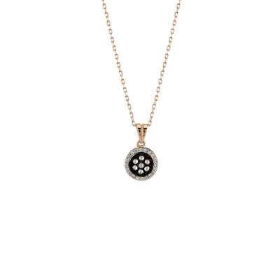 0.21 ct Elmas Kolye - 1