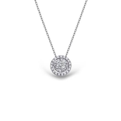 0.22ct Pırlanta Kolye - 1