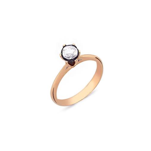 0.25ct Elmas Tektaş Yüzük - 1