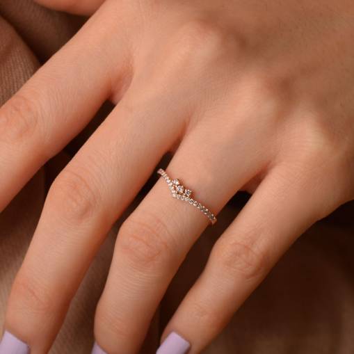 0.25ct Pırlanta Yüzük - 1