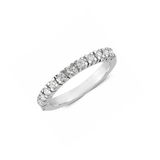 0.27ct Pırlanta Yarımtur Yüzük - 1
