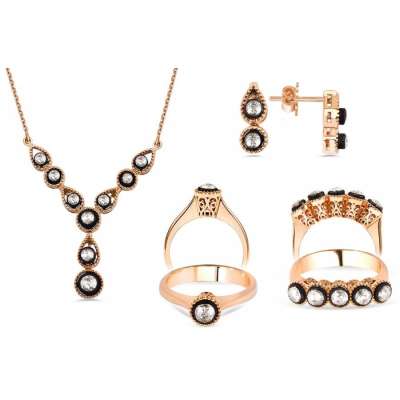 0,34ct Elmas Kolye - 2