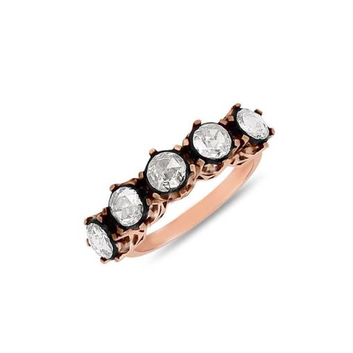 0.46ct Elmas Beştaş Yüzük - 1