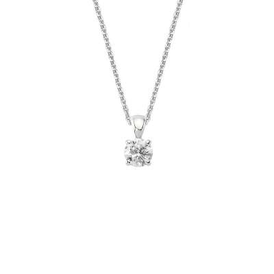 0.59ct Pırlanta Tektaş Kolye - ENGİNGOLD