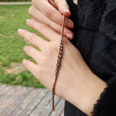 0.60Ct Elmas Suyolu Bileklik - ENGİNGOLD