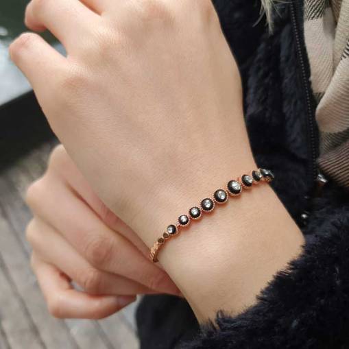 0.60Ct Elmas Suyolu Bileklik - 1