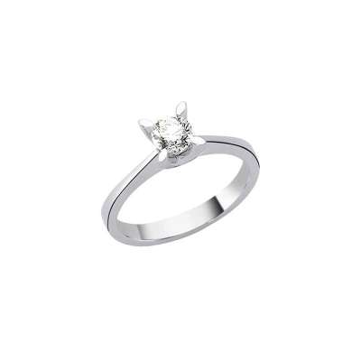 0,60Ct Pırlanta Tektaş Yüzük - 14K - ENGİNGOLD