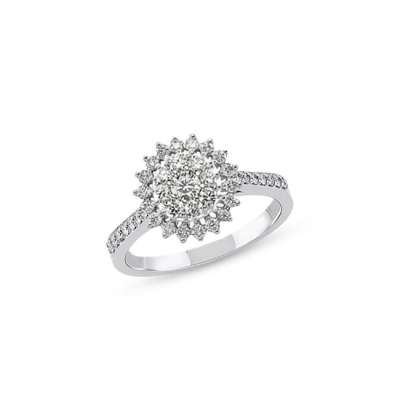 0.64ct Papatya Model Pırlanta Yüzük - ENGİNGOLD