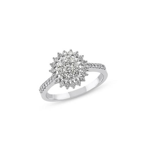 0.64ct Papatya Model Pırlanta Yüzük - 1