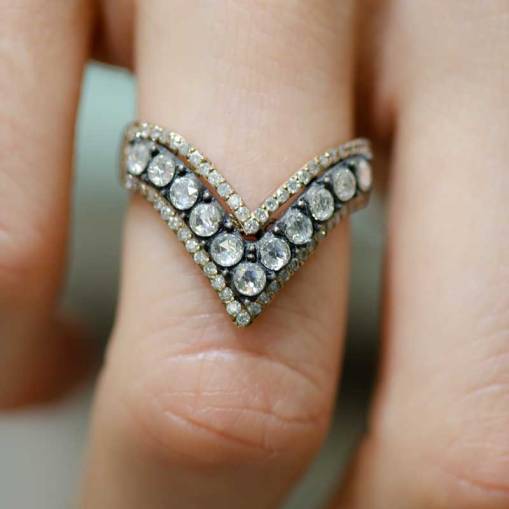 0.82ct Elmas Yüzük - 1
