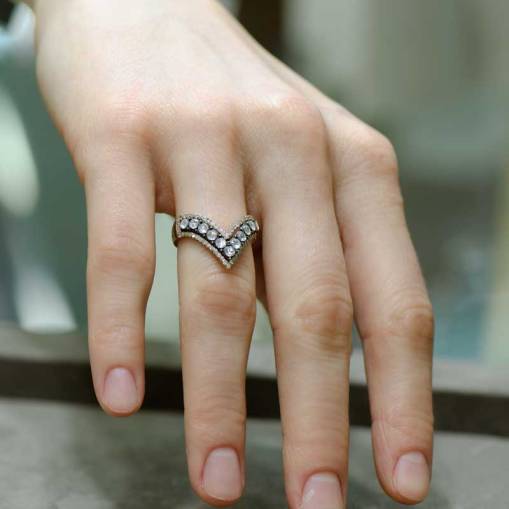 0.82ct Elmas Yüzük - 3