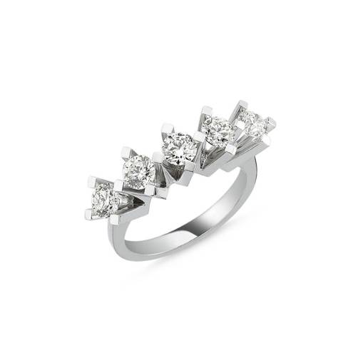 1.01ct Pırlanta Beştaş Yüzük-14k - 1