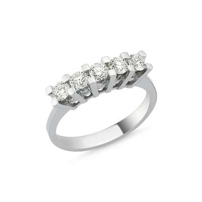 1.01ct Pırlanta Beştaş Yüzük-18k - ENGİNGOLD