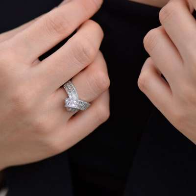 1.04ct Pırlanta Geometrik Yüzük - ENGİNGOLD