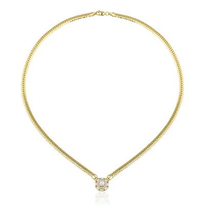 14 Ayar Altın Balıksırtı Serenity Kolye - ENGİNGOLD ZİNCİR-İŞ