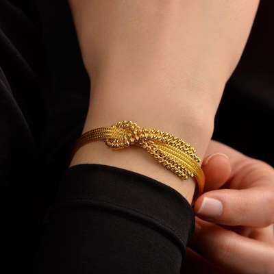 14 Ayar Altın Dorika Bileklik - ENGİNGOLD A.UST