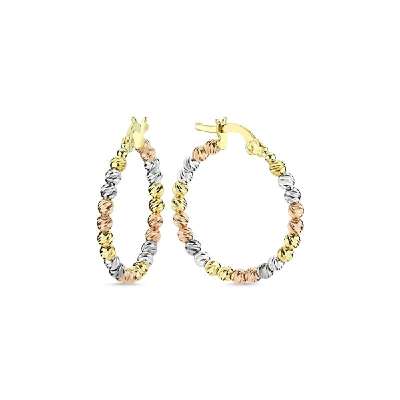 14 Ayar Altın Dorika Küpe