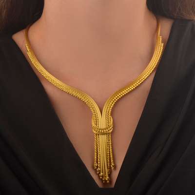 14 Ayar Altın Dorikalı Kolye - ENGİNGOLD A.UST