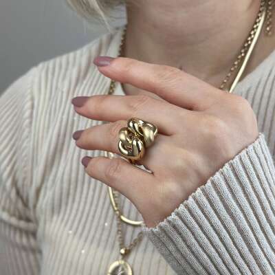 14 Ayar Altın Gurmet Yüzük – Zamansız ve Güçlü Stil - 2