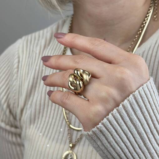 14 Ayar Altın Gurmet Yüzük – Zamansız ve Güçlü Stil - 2