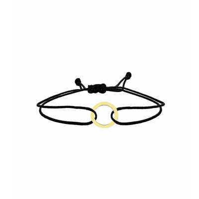 14 Ayar Altın Halka İpli Bileklik - ENGİNGOLD