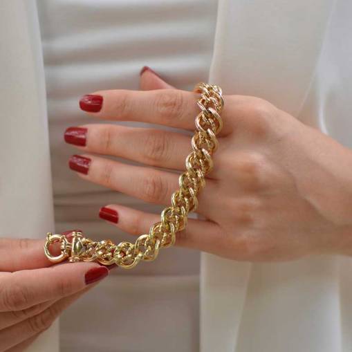 14 Ayar Altın Hallow Bileklik - 2