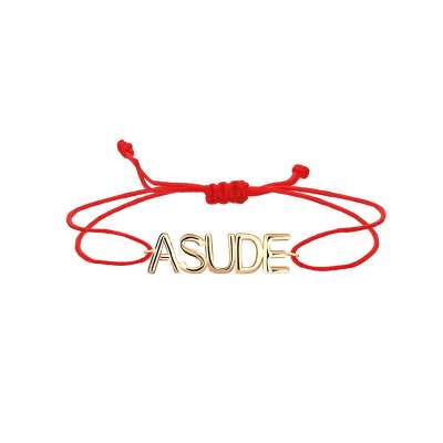 14 Ayar Altın İsimli İpli Bileklik - ENGİNGOLD