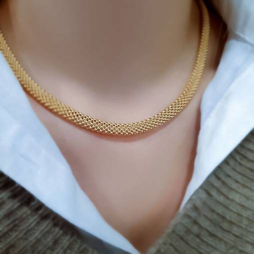 14 Ayar Altın Jessica Model Kolye - 3