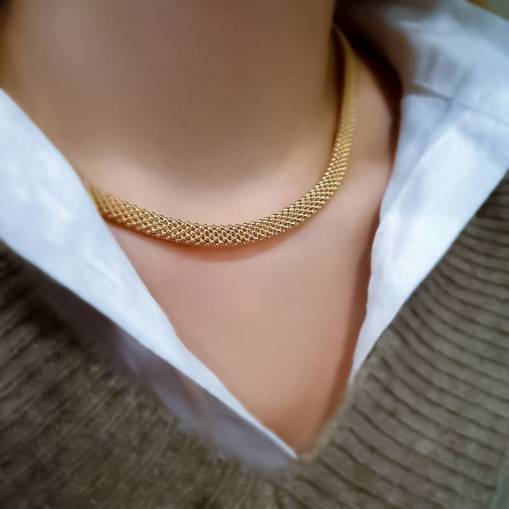 14 Ayar Altın Jessica Model Kolye - 3