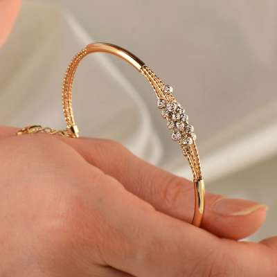 14 Ayar Altın Kelepçe Bileklik - ENGİNGOLD TKN