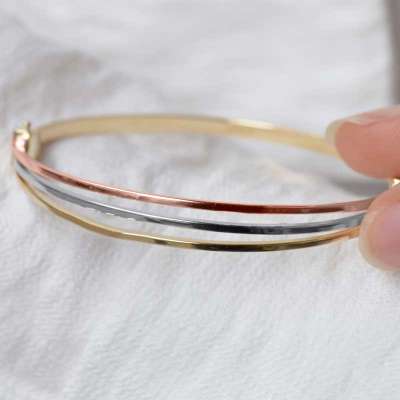 14 Ayar Altın Kelepçe Bilezik - ENGİNGOLD HER