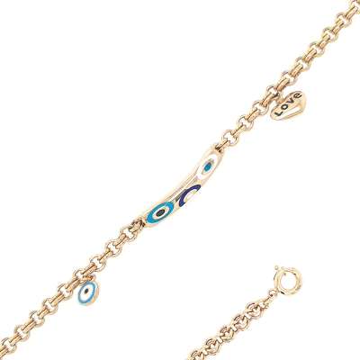 14 Ayar Altın Love Bileklik - 2