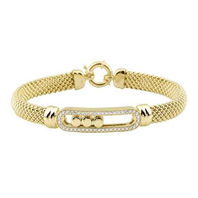 14 Ayar Altın Orion Jessica Bileklik - ENGİNGOLD ZİNCİR-İŞ