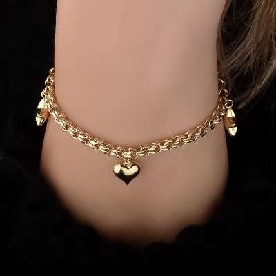 14 Ayar Altın Şans Bileklik - 2