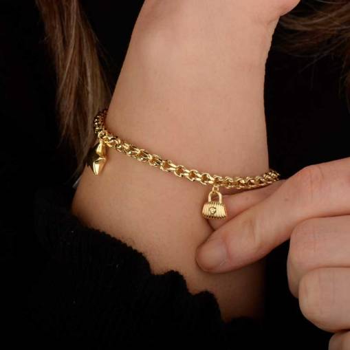 14 Ayar Altın Şans Bileklik - 2