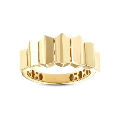 14 Ayar Altın Tasarım Yüzük - ENGİNGOLD KUKA