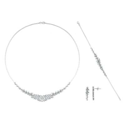 14 Ayar Altın Taşlı Gerdanlık - 2