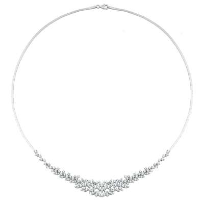 14 Ayar Altın Taşlı Gerdanlık - ENGİNGOLD SRD