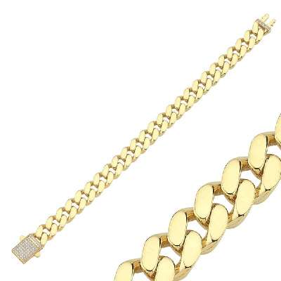 14 Ayar Altın Taşlı Gurmet Bileklik - ENGİNGOLD SERİDA
