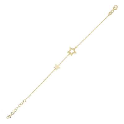 14 Ayar Altın Yıldız Bileklik