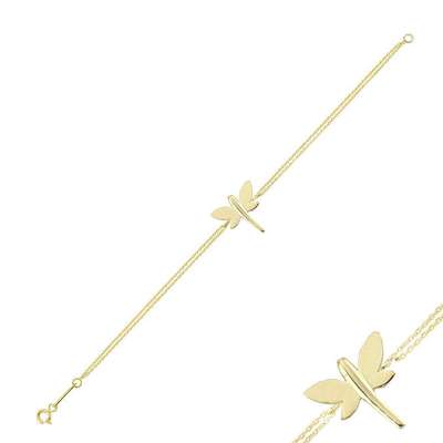 14 Ayar Altın Yusufçuk Bileklik